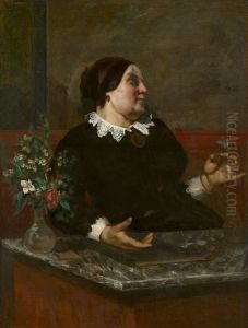 Mere Gregoire by Gustave Courbet