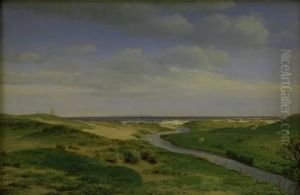 View of the North Coast of Zealand at Dronningmolle by P. C. Skovgaard