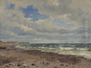 A Beach with Dunes. The West Coast of Jutland by Dankvart Dreyer