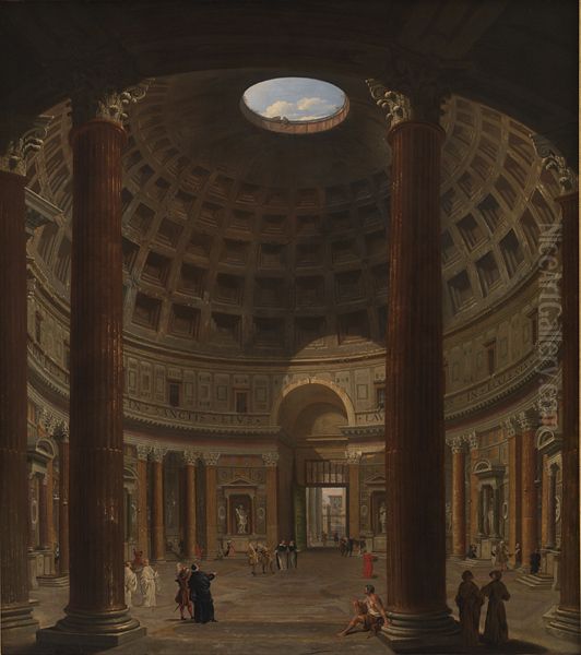 Interior of the Pantheon, Rome - view 1