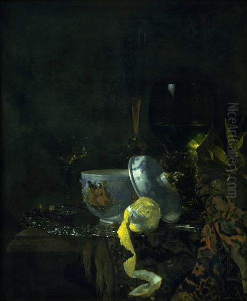 Still Life with a Chinese Porcelain Bowl - view 1