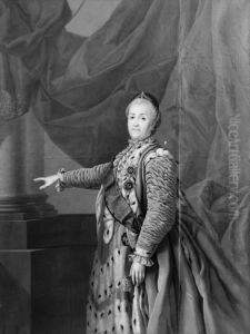Portrait of Empress Catharine II of Russia by Joseph Friedrich August Darbes