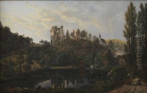Slotsruinen i Tharandt