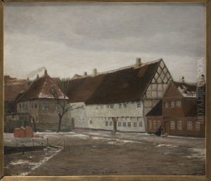 Vinteraften i Ribe by Johan Rohde
