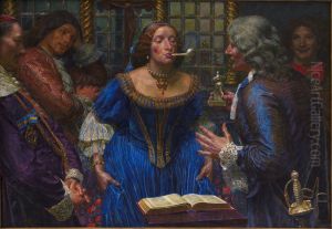 Queen Christina in Palazzo Corsini Queen Christina in Palazzo Corsini