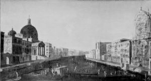 View of Canale Grande in Venice by Michele Marieschi
