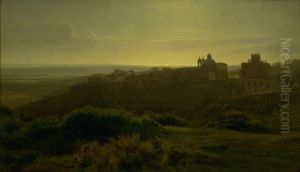 View of the Ariccia and the Roman Campagna