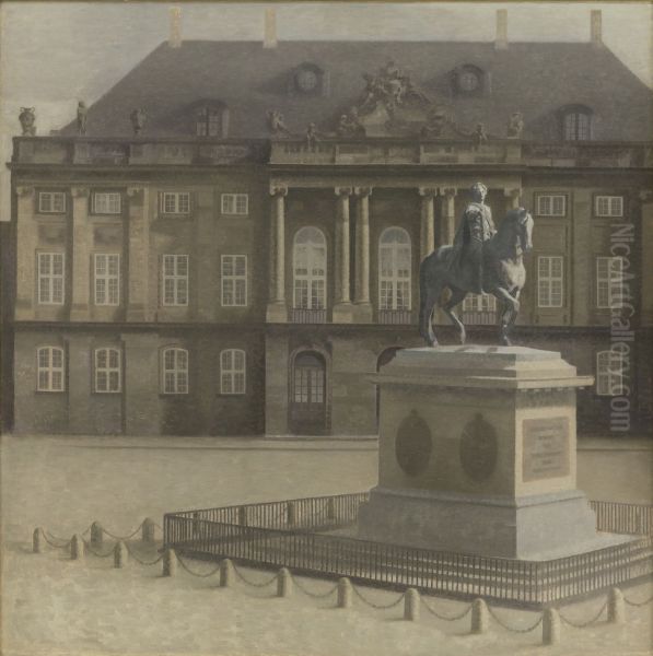 Amalienborg Square, Copenhagen - view 1