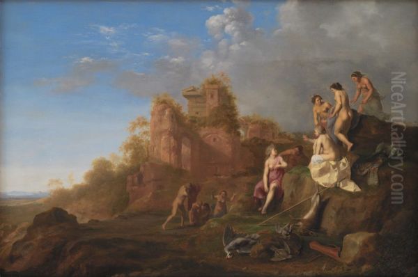 Diana and her Nymphs - view 1