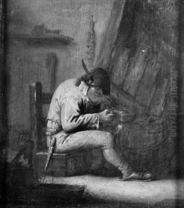 A Smoker by Adriaen Brouwer
