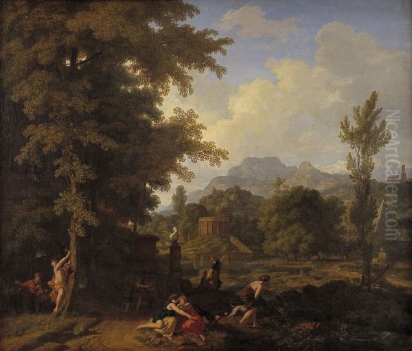 Classical Landscape with Diana (?) and her Nymphs - view 1