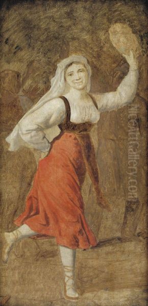A dancing Italian girl - view 1