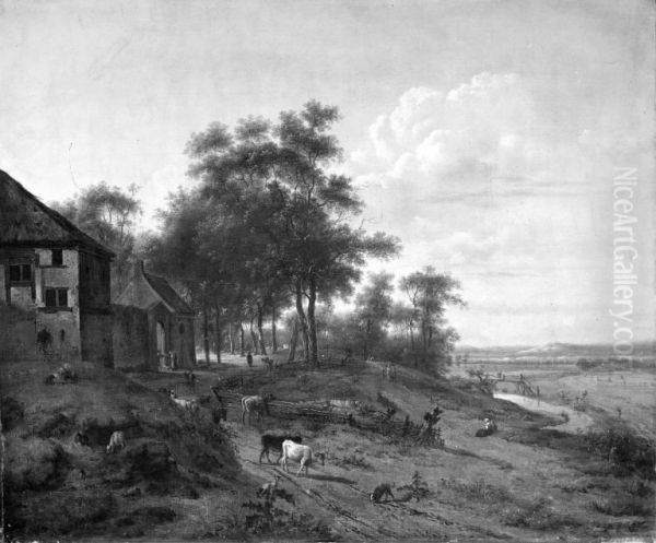 Landscape with Farm - view 1