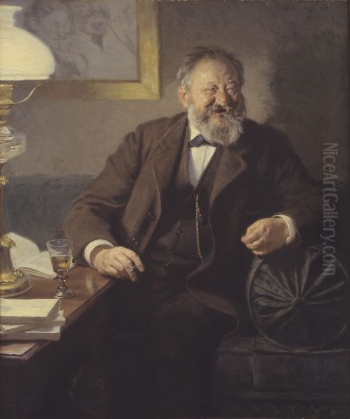 Portraet af Sophus Schandorph - view 1