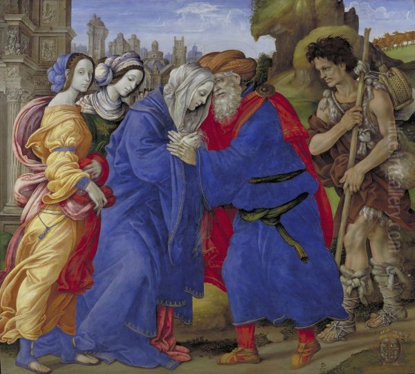 The Meeting of Joachim and Anne outside the Golden Gate of Jerusalem - view 1
