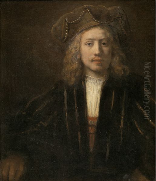 Young Man in a Pearl-trimmed Cap - view 1