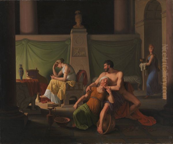 Odysseus' hjemkomst. Motiv fra Odysseen XIX sang - view 1