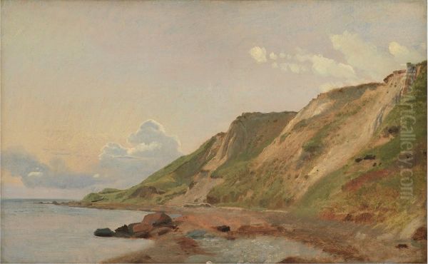Study of Cliffs at the South Coast of Refsnaes - view 1