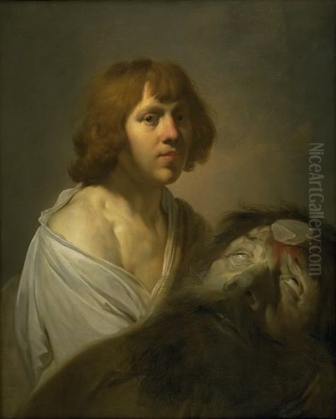 David with the Head of Goliath - view 1