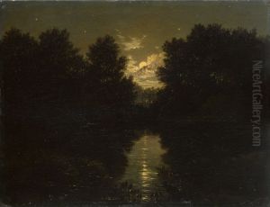 Mondscheinlandschaft by Carl Gustav Carus