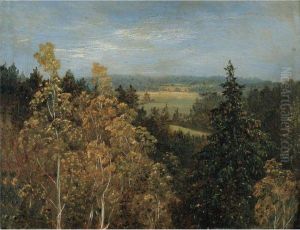 Blick Uber Eine Waldlandschaft (wooded Landscape) by Carl Gustav Carus