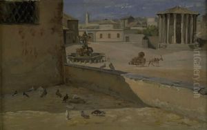 The so-called Temple of Vesta in Rome by Theodor Esbern Philipsen