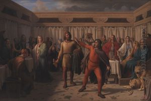 AEgir's Feast by Constantin Hansen