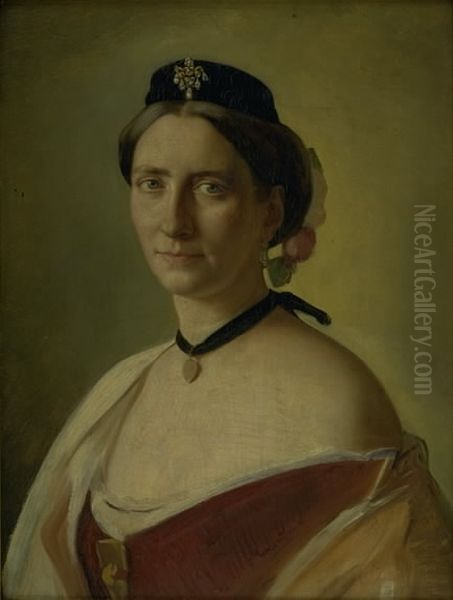 The Artist's Wife, Alma Bloch, nee Trepka - view 1
