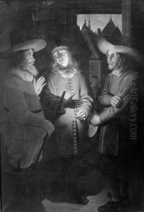 Evening Conversation by Wolfgang Heimbach