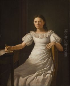Kunstnerens soster Alvilde
