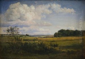 Landscape with Sunlit Clouds