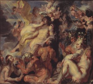 Aeneas' apoteose by Jacob Jordaens