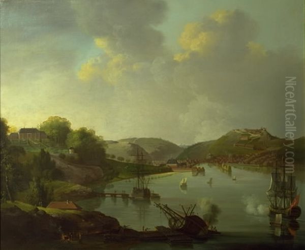 Udsigt over Frederikshald i Norge - view 1