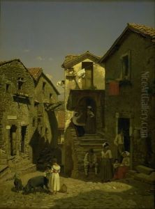 A Street in Gerano