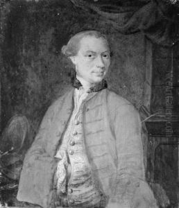 Portraet af J. J. Brandt by Cornelius Hoeyer