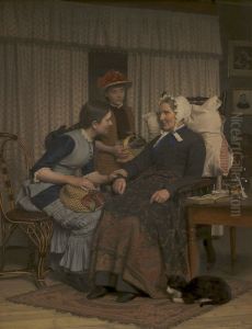 Sygebesog hos det gamle tyende by Frederik Vermehren