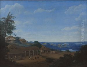 Landscape in Brazil with Sugar Plantation by Frans Post