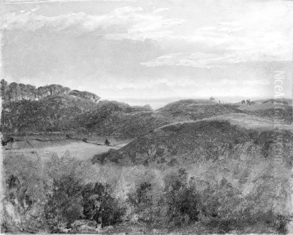 Landscape with Hills - view 1