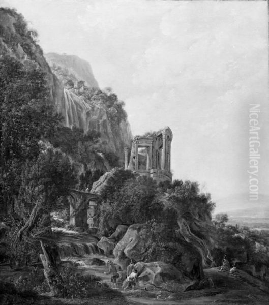 The Cascate di Tivoli - view 1
