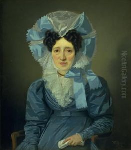 Cathrine von Halle, nee Nathanson by Wilhelm Bendz