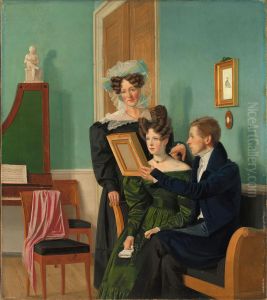 Familien Raffenberg by Wilhelm Bendz