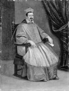 Portrait of Cardinal Borghese by Domenico Zampieri (Domenichino)