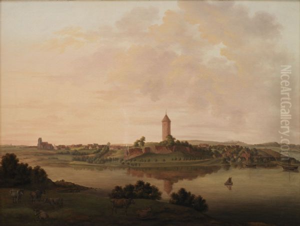 Prospekt af Vordingborg - view 1