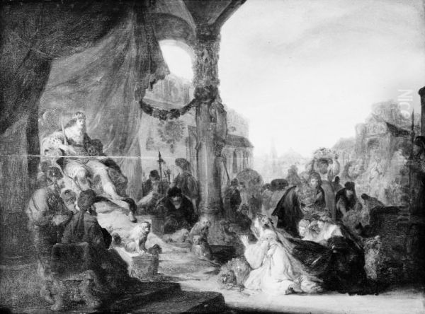 The Queen of Sheba's Visit to Solomon - view 1