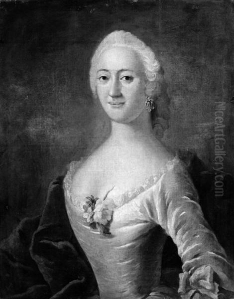 Portraet af brygger M. Christensens hustru - view 1