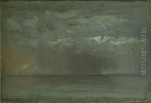 Study of Clouds over the Sea by Christen Kobke
