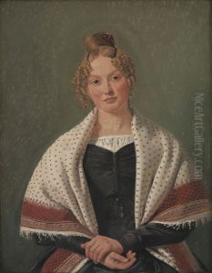 Portrait of Hanne Wanscher, nee Wegener Portrait of Hanne Wanscher, nee Wegener