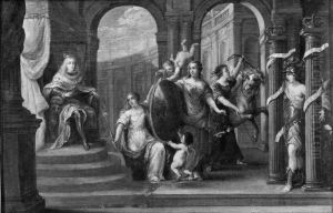 Allegory on the Crowning of Charles II by David Teniers the Younger