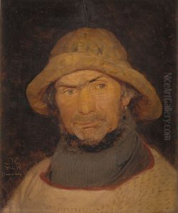 Portraet af en fisker fra Hornbaek