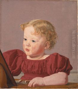Ida Thiele, senere gift Wilde, som barn Ida Thiele, senere gift Wilde, som barn